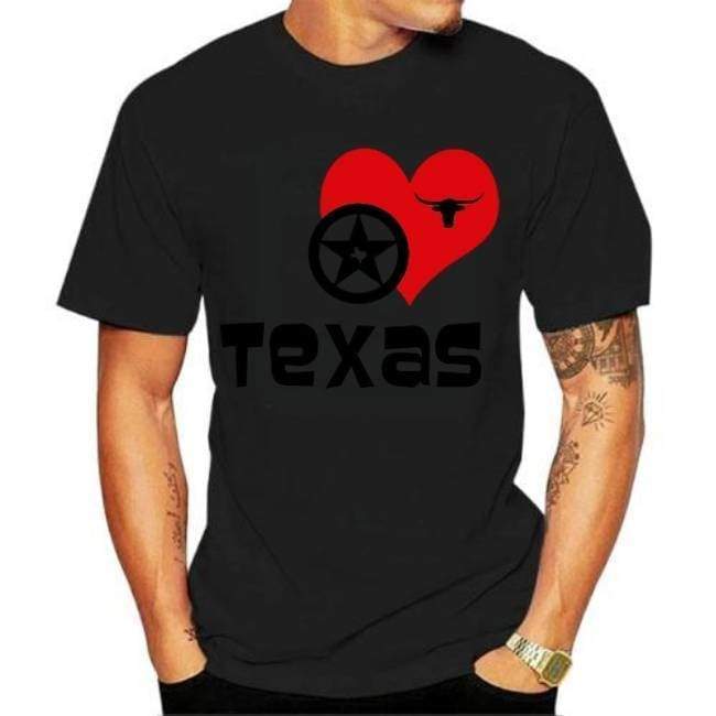 Camiseta vintage de I Love Texas