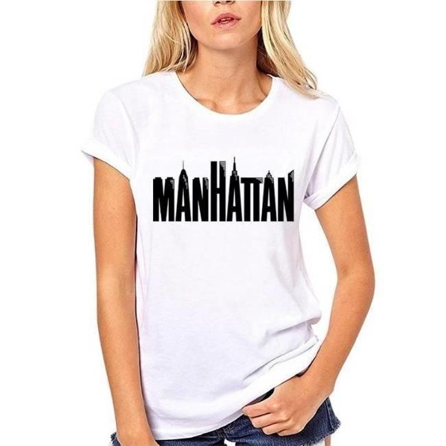 Camiseta Manhattan vintage