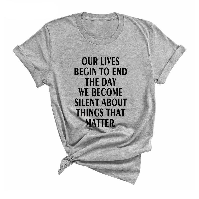 Camiseta vintage de mujer Martin Luther King