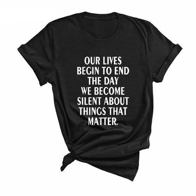 Camiseta vintage de mujer Martin Luther King