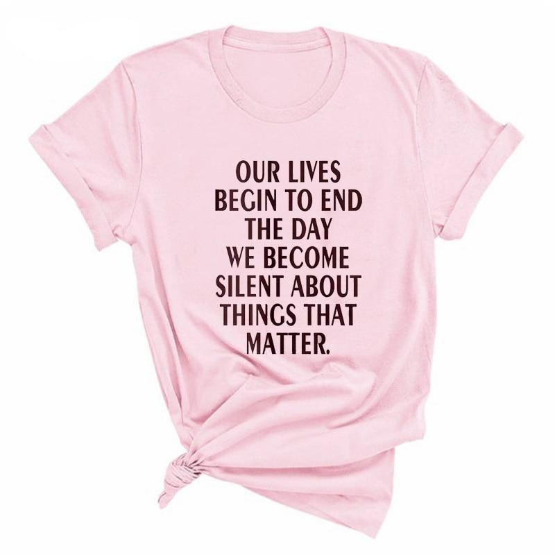 Camiseta vintage de mujer Martin Luther King