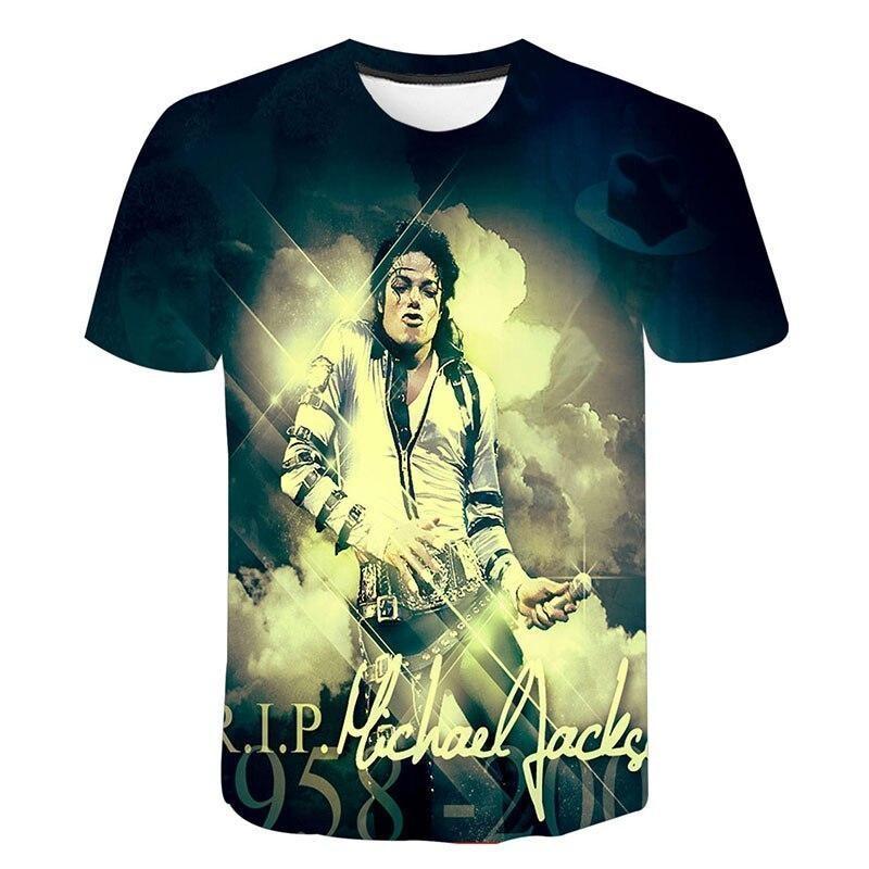 Camiseta vintage de Michael Jackson