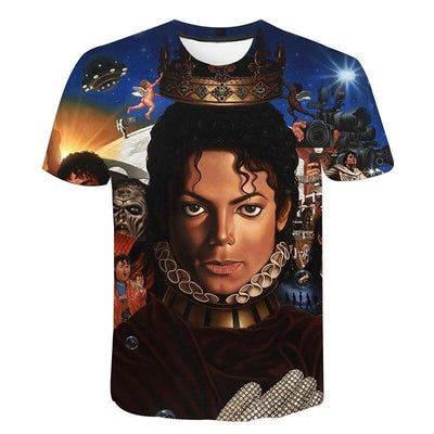 Camiseta vintage de Michael Jackson