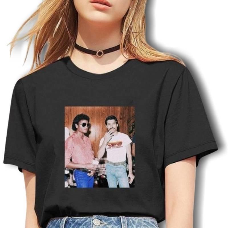 Camiseta vintage de mujer Michael Jackson