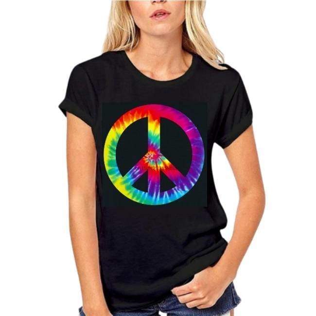 Camiseta Hippie Vintage Multicolor