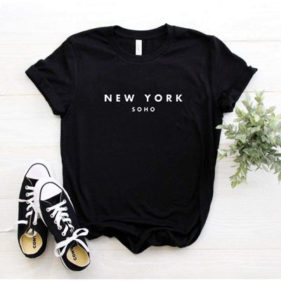 Camiseta vintage de mujer de New York