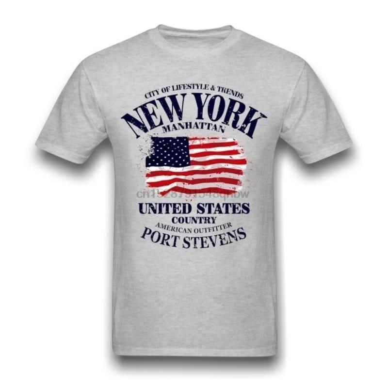 Camiseta vintage de hombre de New York
