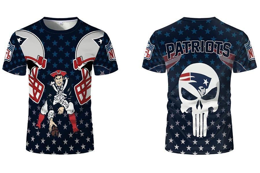 Camiseta de los patriotas de la vendimia