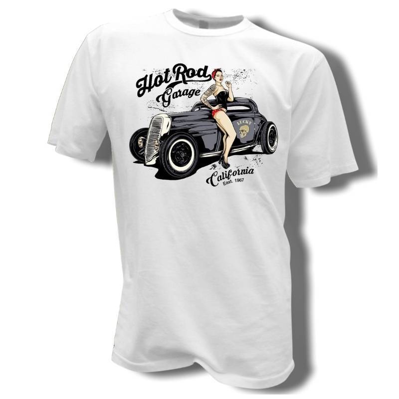 Camiseta pin-up vintage