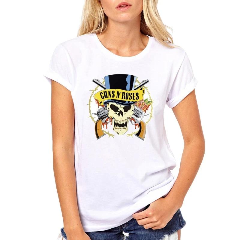 Camiseta de rock and roll vintage