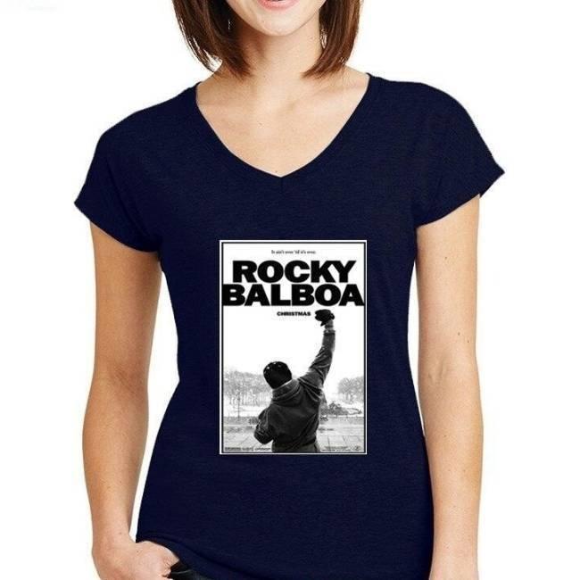 Camiseta vintage Rocky Balboa para mujer