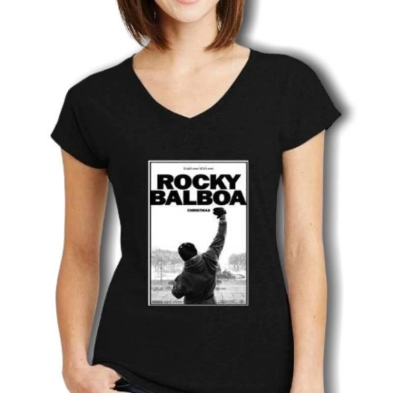 Camiseta vintage Rocky Balboa para mujer