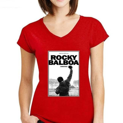 Camiseta vintage Rocky Balboa para mujer