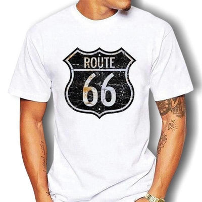 Camiseta Vintage Ruta 66 EE. UU.