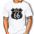 Camiseta Vintage Ruta 66 EE. UU.