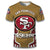 Camiseta vintage de los 49ers de San Francisco