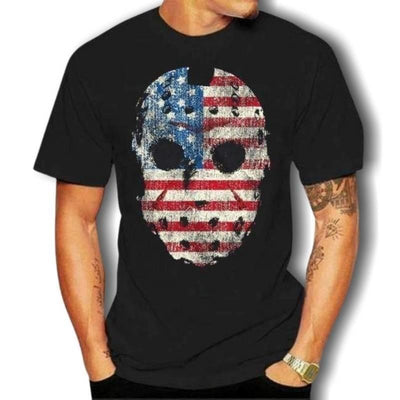 Camiseta de hombre estilo americano vintage
