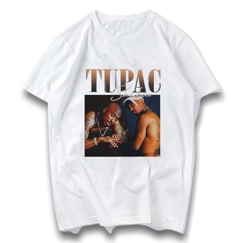 Camiseta vintage de Tupac Shakur