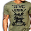 Camiseta vintage de los Marines de EE. UU.