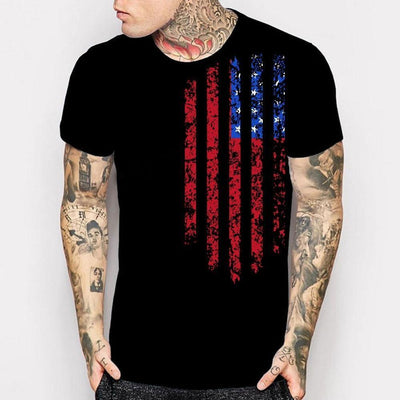 Camiseta vintage de EE. UU. para hombre