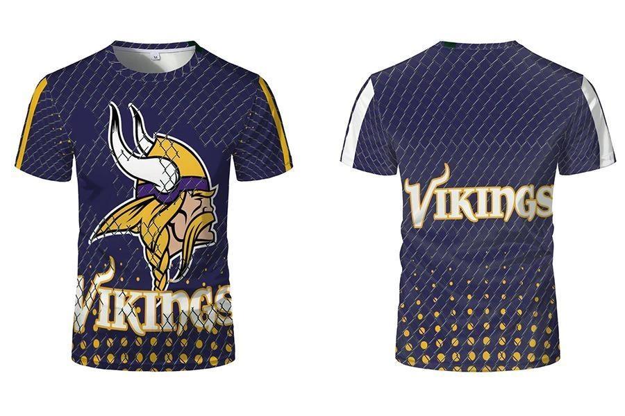 Camiseta vikingos vintage