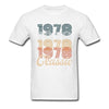 Camiseta de la vendimia 1978