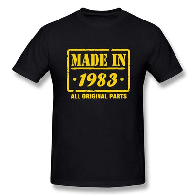 Camiseta de la vendimia 1983