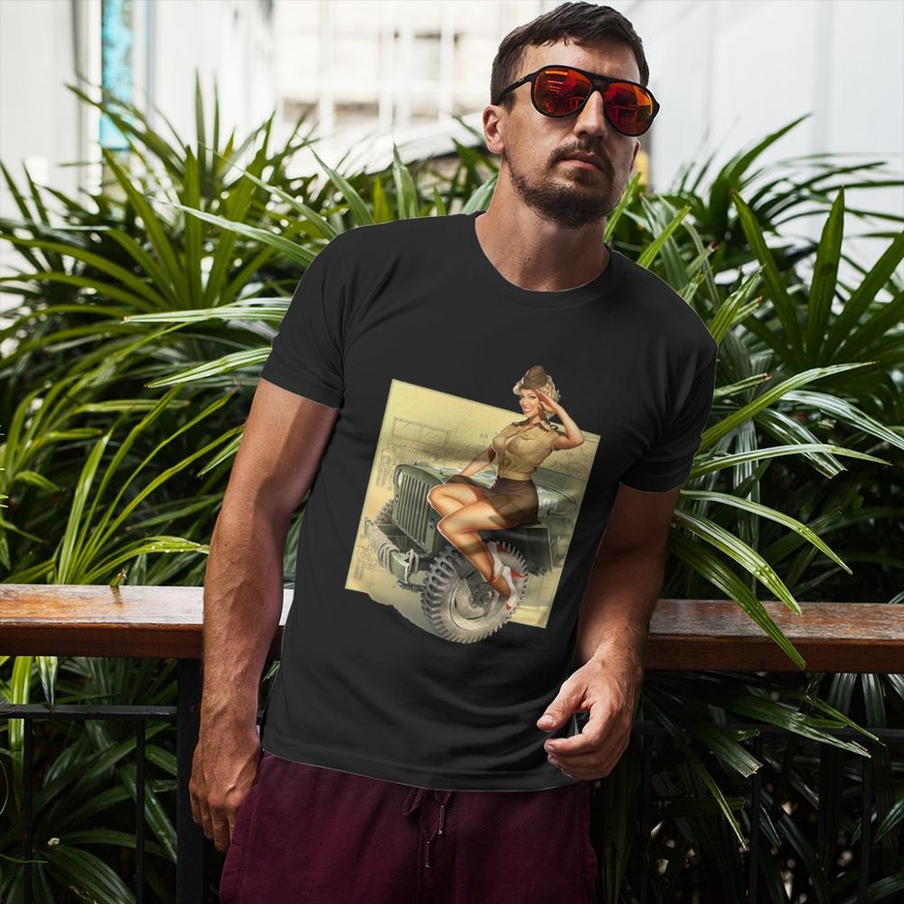 Camiseta pin-up vintage