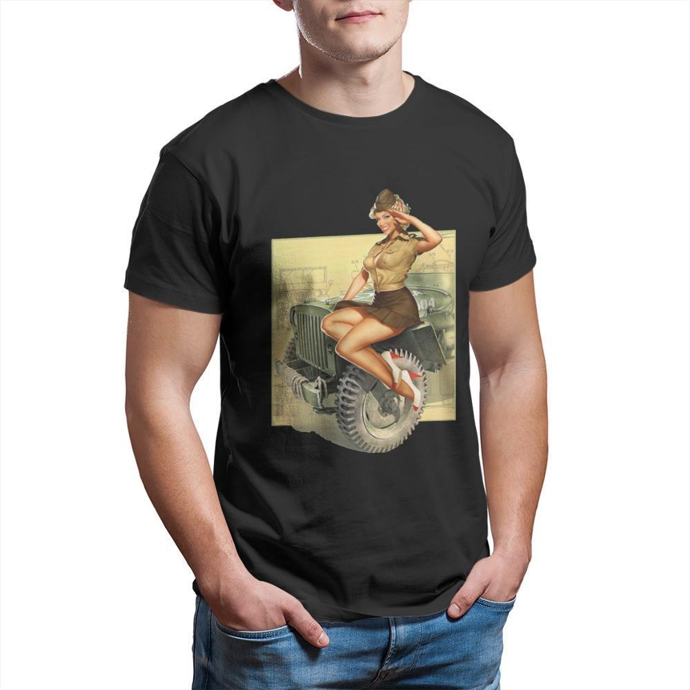 Camiseta pin-up vintage