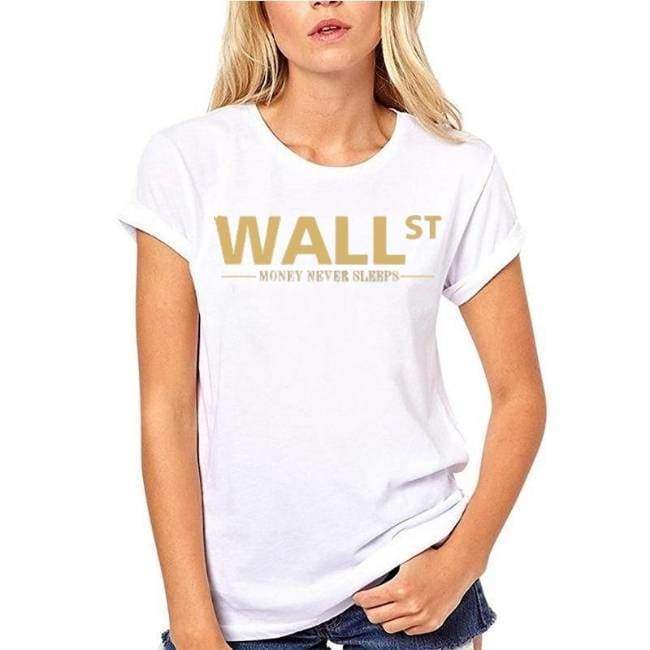 Camiseta vintage de Wall Street