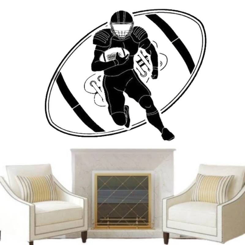Pegatinas vintage de fútbol americano