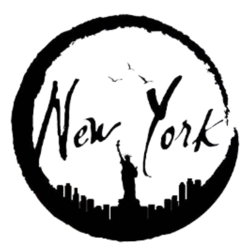 Pegatinas vintage para asiento de inodoro de New York