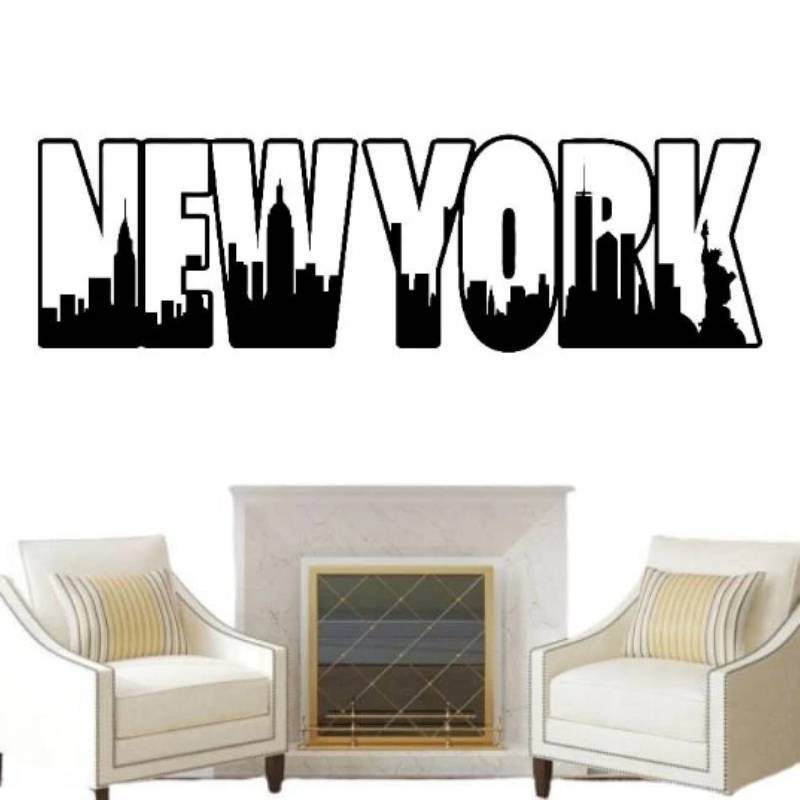 Pegatinas Vintage Deco New York