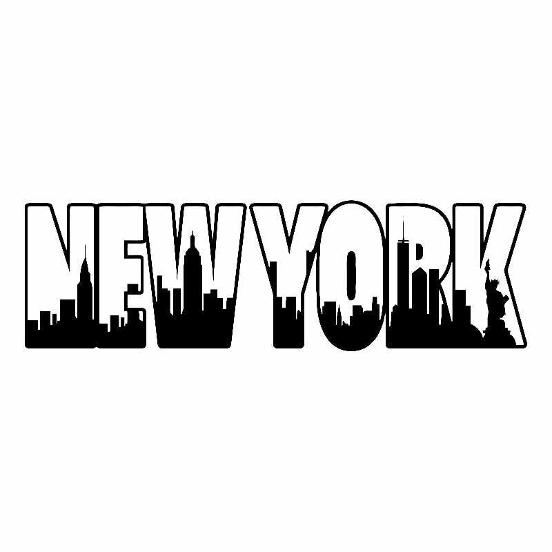 Pegatinas Vintage Deco New York