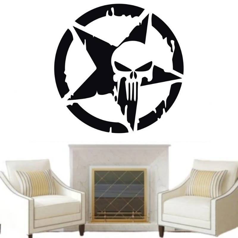 Pegatinas vintage de la estrella del ejército de EE. UU.