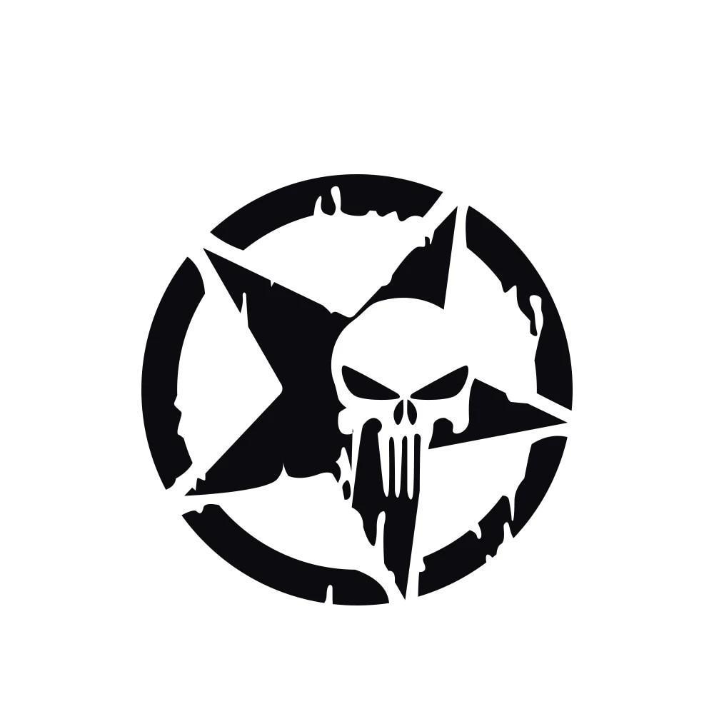 Pegatinas vintage de la estrella del ejército de EE. UU.