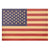 Pegatinas de pared de bandera americana vintage