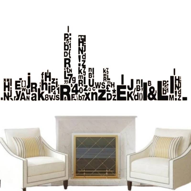 Vinilos decorativos habitación juvenil New York vintage