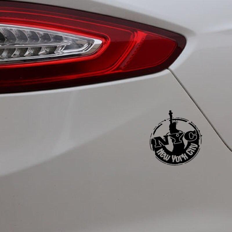 Pegatinas vintage en blanco y negro de New York