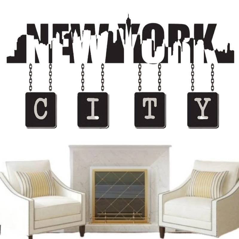 Pegatinas vintage estilo New York
