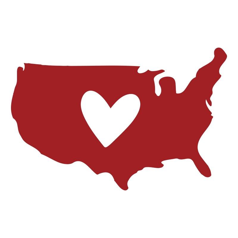 Calcomanías vintage de EE. UU.