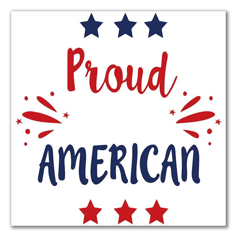 Calcomanías vintage de EE. UU.