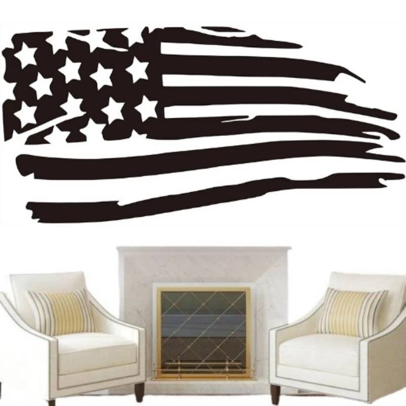 Calcomanías vintage de EE. UU.