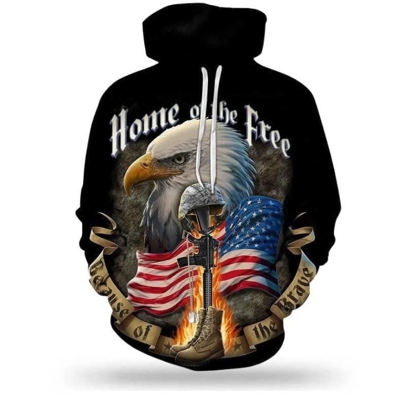 Sudadera con capucha vintage de EE. UU.