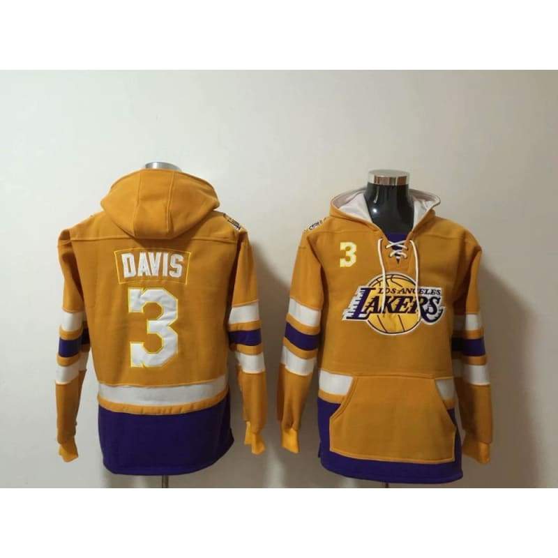 Sudadera Vintage Lakers Amarillo