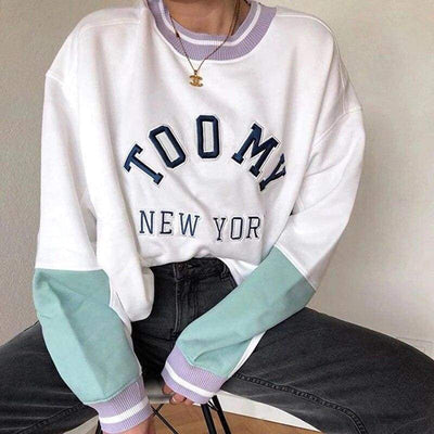 Sudadera de mujer New York Vintage