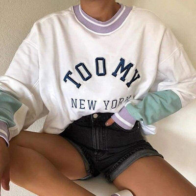 Sudadera de mujer New York Vintage