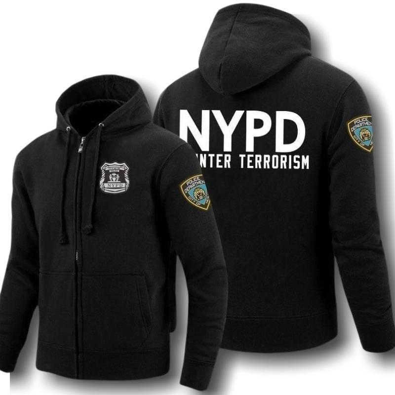 Sudadera vintage de la policía de New York
