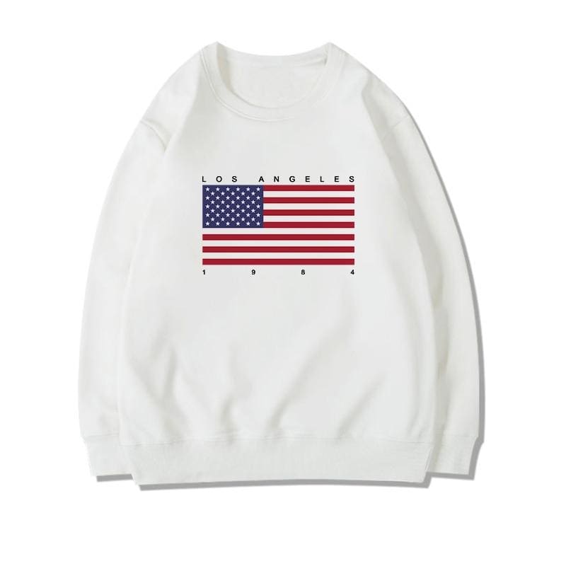 Sudadera estilo americano vintage para mujer