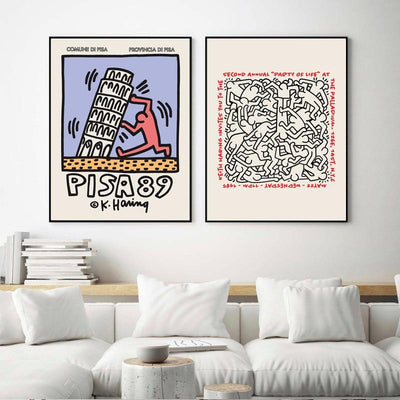 Pintura de la vendimia Póster